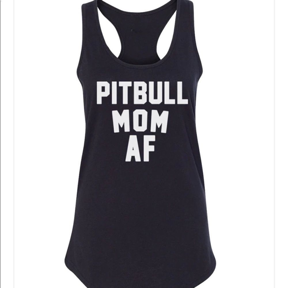 Pit Bull Mom AF | Ideal Tank Top M